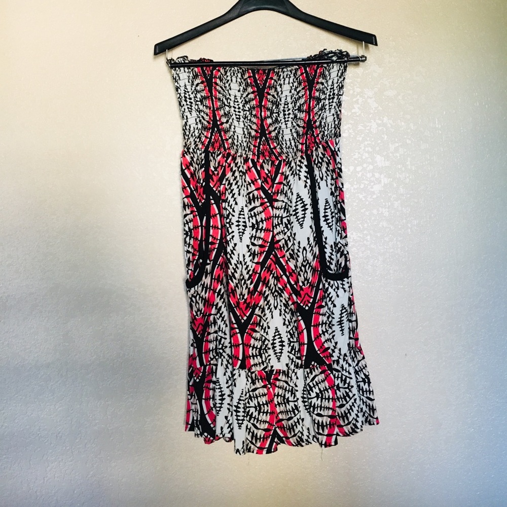 Strapless dress